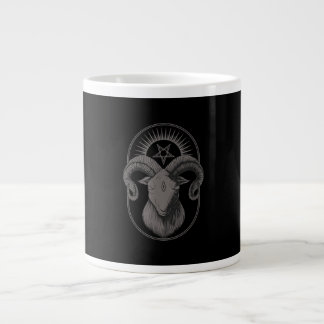Devil Goat Pentagram Baphomet Satan Occult Satanic Large Coffee Mug