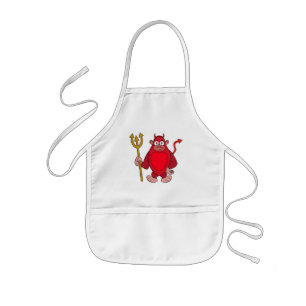 Devil Gorilla Kids Apron