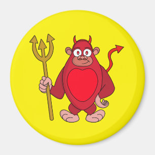 Devil Gorilla Magnet