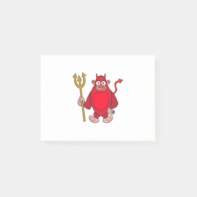 Devil Gorilla Post-it Notes (Front)