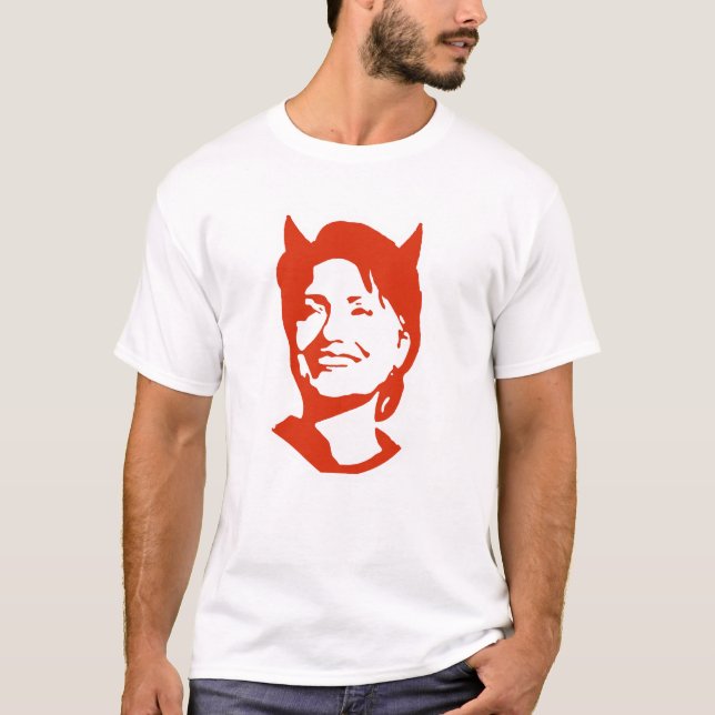 devil_hillary T-Shirt (Front)