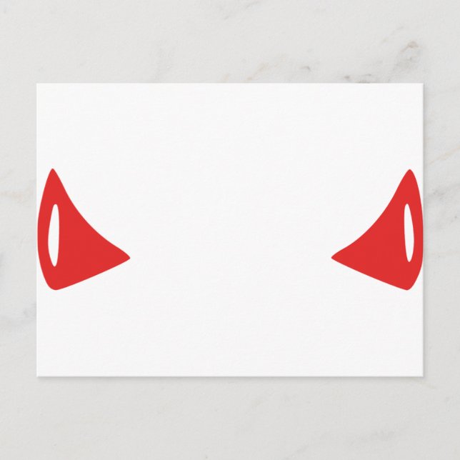 Devil Horns Postcard (Front)