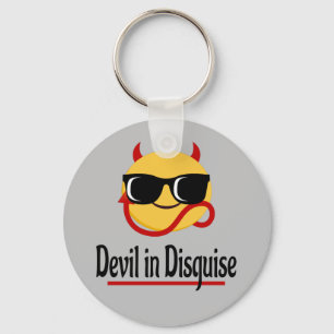 devil in disguise Emoji Hot Trendy Funny Key Ring