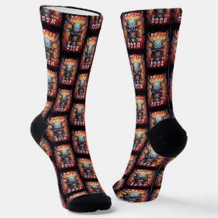 Devil In This Room Socks