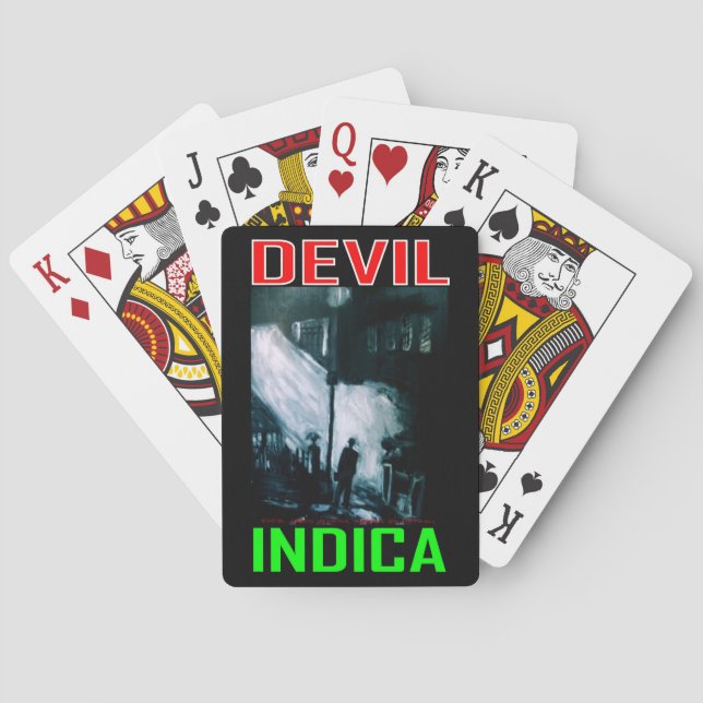 DEVIL INDICA PLAYING CARDS (Back)