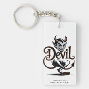 Devil key ring