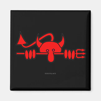 Devil Kilroy Magnet 1