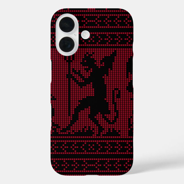 Devil Pattern Case-Mate iPhone Case (Back)