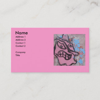DEVIL PINK BUSINESS CARD