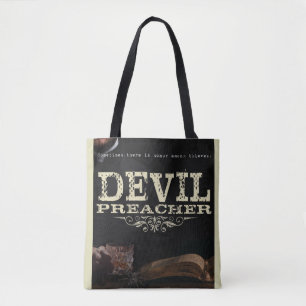 Devil Preacher Tote bag