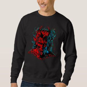 Devil Red Hell Demon Asmodeus Sweatshirt