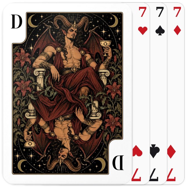 Devil, Starlit Tarot Art Playing Cards (Creator Uploaded)