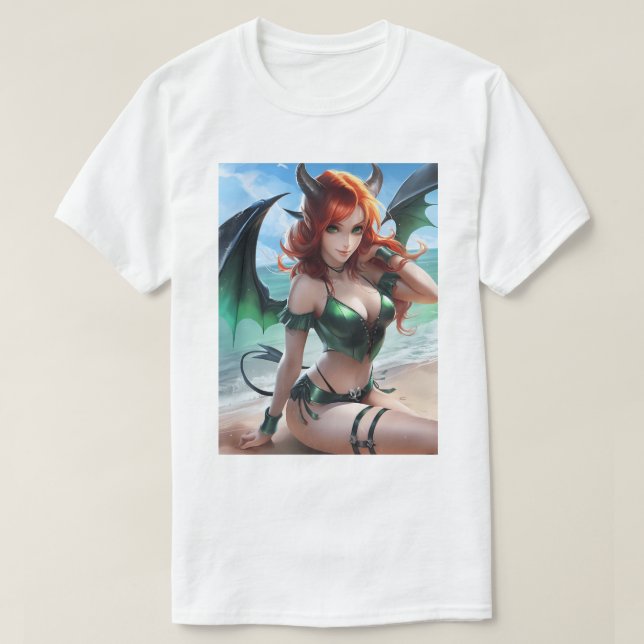 Devil Swimsuit 107 T-Shirt (Design Front)