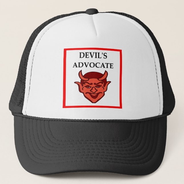DEVIL TRUCKER HAT (Front)