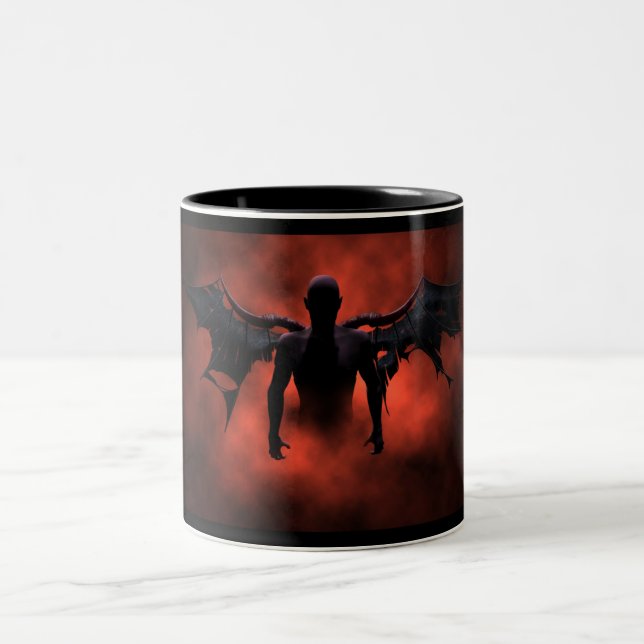Devil Two-Tone Coffee Mug (Center)