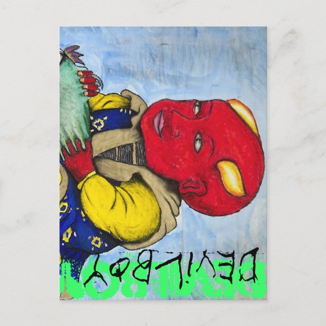 Devilboy card (Front)
