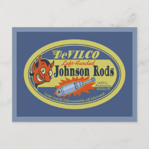 DeVILCO Left-Handed Johnsons Postcard