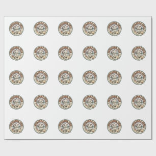 Devilcore Cute Cat Devilcore Cute Cat Vintage Vect Wrapping Paper