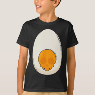 Deviled Egg Costume Devil Horns Halloween Love Egg T-Shirt