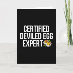 Deviled Egg Expert  Card