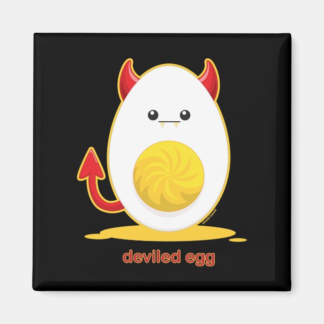 Deviled Egg Magnet (Front)