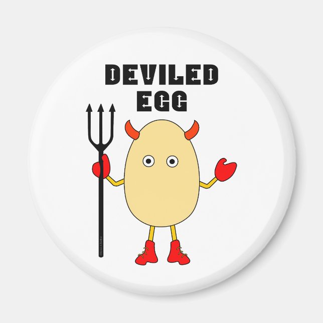 Deviled Egg Magnet (Front)