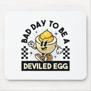 Deviled Egg Thanksgiving Eggs For Men Women Funny  Mouse Pad