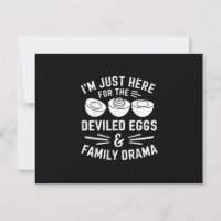 Deviled Eggs Family Drama Funny Foodie Gift Thanks