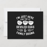 Deviled Eggs Family Drama Funny Foodie Gift Thanks