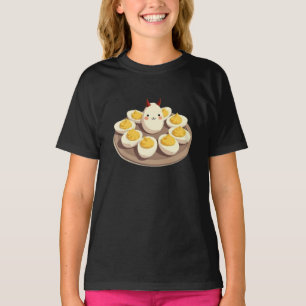 Deviled Eggs Funny Vintage T-Shirt