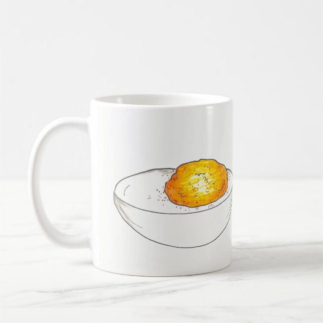 Deviled Eggs Picnic Food Cooking Kitchen Foodie Coffee Mug (Left)