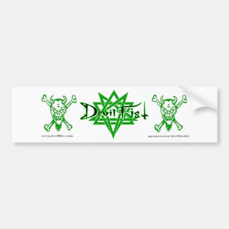 DevilFist Bumper Sticker