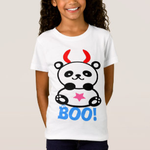 ♫♥Devilish Cute BabyPanda-Girls Baby Doll (Fit)♥♪ T-Shirt