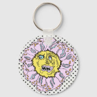 DEVILISH DAISY KEY CHAIN