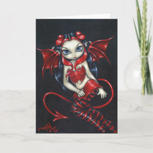 "Devilish Fairy" Greeting Card