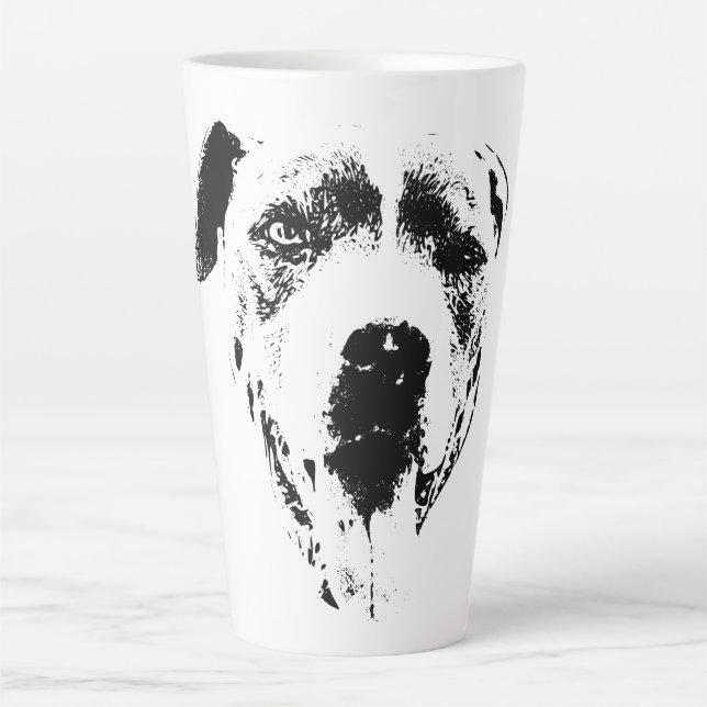 Devilish Grin Latte Mug (Front)