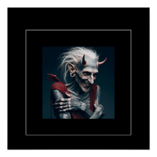 Devilish Nature by Chuck Vest Poster