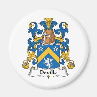 Deville Family Crest Magnet
