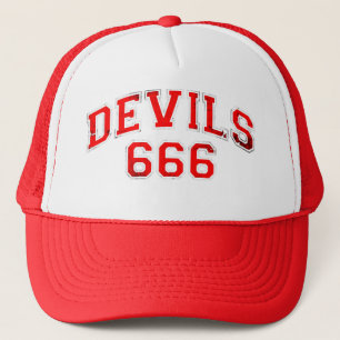 Devils 666 trucker hat