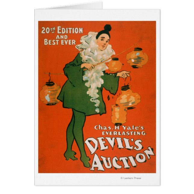 Devil's Auction Woman in Costume Theatre 2 (Front)