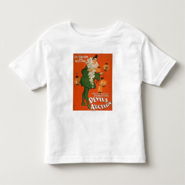 Devil's Auction Woman in Costume Theatre 2 Toddler T-Shirt (Front)