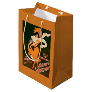 Devil's Auction Woman in Costume Theatre Medium Gift Bag