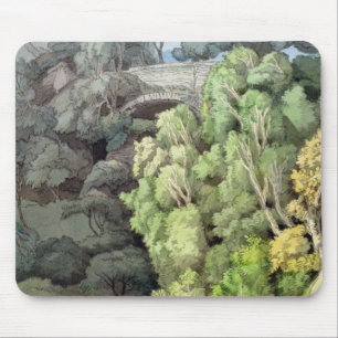 Devil's Bridge, 1810 (w/c with pen & ink over grap Mouse Pad