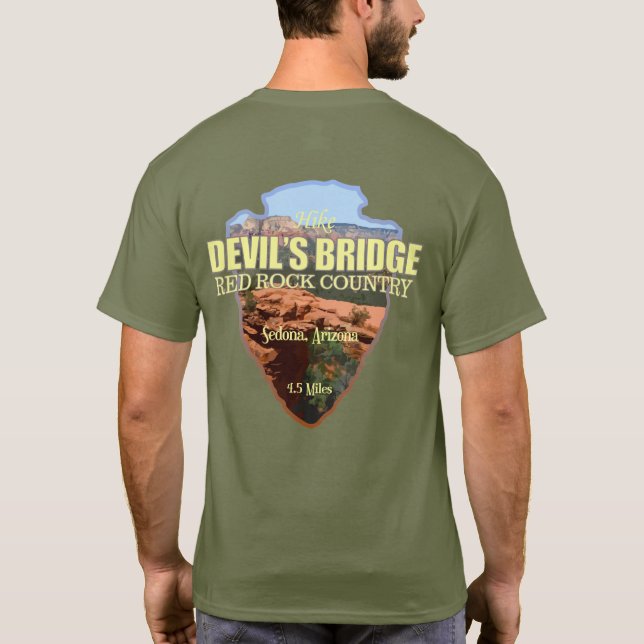 Devil's Bridge (arrowhead) T-Shirt (Back)