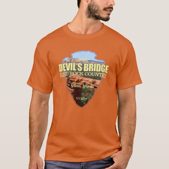 Devils Bridge arrowhead T-Shirt (Front)