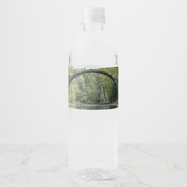 Devils Bridge - Germany Water Bottle Label (Front)