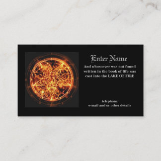 devil's business card