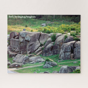 Devil's Den Gettysburg Pennsylvania Jigsaw Puzzle