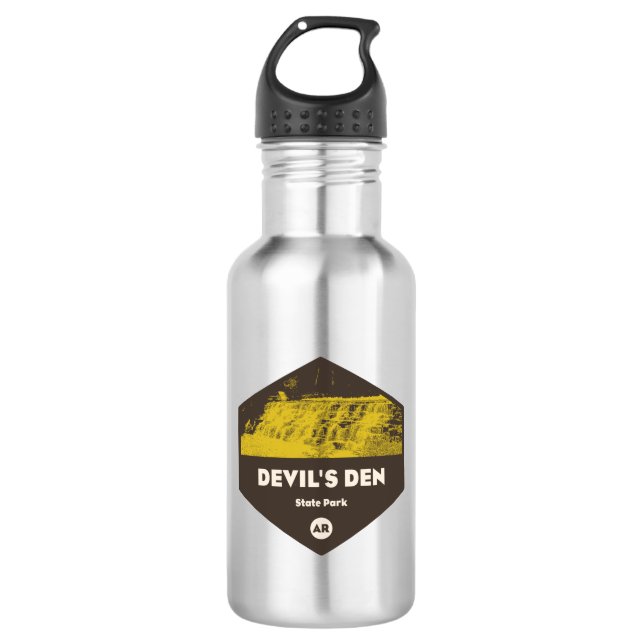 Devil's Den State Park Arkansas 532 Ml Water Bottle (Front)