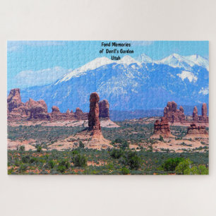 Devil's Garden Utah. Jigsaw Puzzle